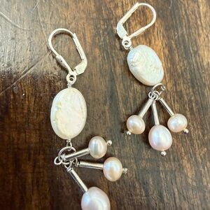 Freshwater Pearl Dangle Earrings